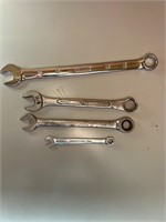 4 MISC WRENCHES