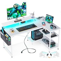 ODK 48 Inch Gaming Desk with USB Charging Ports an