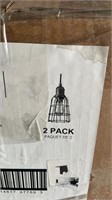 2 Pack brand New pendant lights