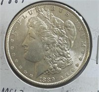1889 Morgan Dollar MS