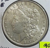1885 Morgan Dollar UNC