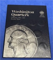 Complete Folder Washington Quarters 1965-1987