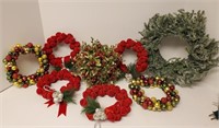 Christmas bell & ball wreaths & more