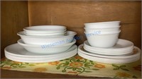 CORELLE DISHES - PLATES AND BOWLS
