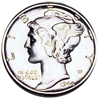 1944 Mercury Silver Dime UNCIRCULATED