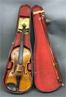 German Violin With Case
