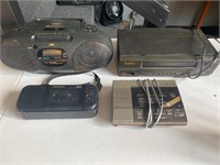 Vintage Radios VCR & Answering Machine
