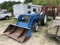 1967 Ford 4000 gas tractor w/loader