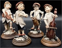 4 Giuseppe Armani Jazz Band Figurines