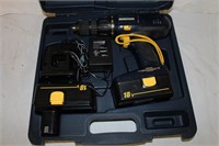 Mastercraft rechargeable drill in case
