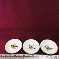 Lot Of 3 Queen's Fine Bone China Saucers