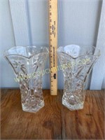 Two Beautiful Glass Vases