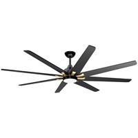 wurzee 72" Large Industrial Ceiling Fans with Lig