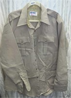 Elbeco Tex-Trop sz36 Long Sleeve Polyester Shirt