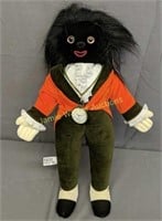 19" Merrythought Black Americana Golly Doll With