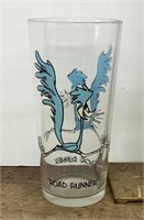 Road Runner character glass