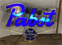 Pabst Blue Ribbon beer light