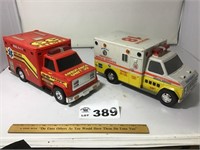 2 AMBULANCES BATTERY SOUNDS