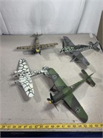 Military model aircraft, mostly marked