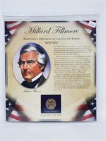 2010 Fillmore Presidential $1 & Postal Comm