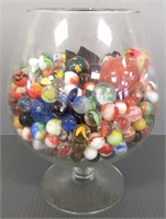 Collection of assorted vintage, etc. glass marbles