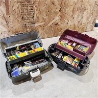 2- Tackle boxes w Contents