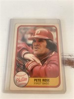 Pete Rose 1981 Fleer