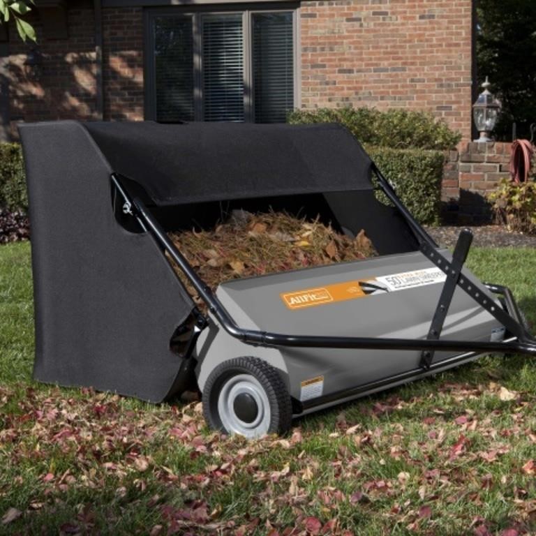 50" 26 cu ft Gear Driven Lawn Sweeper