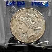 1926 - d Peace Silver $ Coin