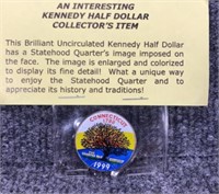 Kennedy Half Dollar Statehood Quarter image