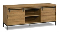 New CANVAS, Robson 2-Door Open Shelf TV Stand & Me