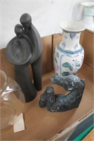 Sculptures / Asian Vase / Candy Jar & More