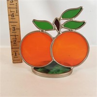 Stained glass oranges