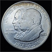 1923-S Monroe Commemorative Half Dollar