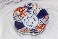 An Antique Japanese Imari Floral Shape Bowl