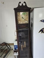 Gilbert Grandmother Clock With Pendulum And The