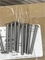 1 Box of 500pcs Stainless Steel 8-32 x 1 3/4