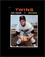 1971 Topps High #694 Rick Renick VG to VG-EX+