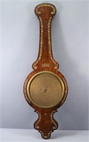 19th C. English Rosewood Banjo Barometer