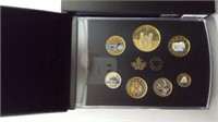 2018 Royal Cdn Mint Fine Silver Coloured Coin Set