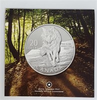 2013 Royal Canadian Mint $20 Fine Silver Coin