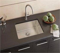 24in. 1 Bowl 18 Gauge Stainless Steel Sink Only