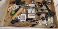 Top Drawer full of utensils
