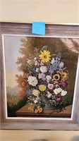Floral original oil painting