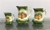 Mayfayre English Pottery pitchers