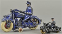 TWO CHAMPION MFG POLICE MOTORCYCLES