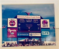 1996 Longhorns vs. Aggies Scoreboard Picture