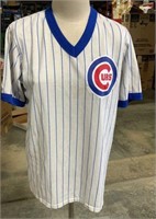 Majestic Vintage Chicago Cubs Striped Shirt