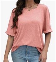 (New)TAKEYAL Women's Oversized T Shirts Half