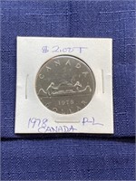 1978 Canada proof like coin